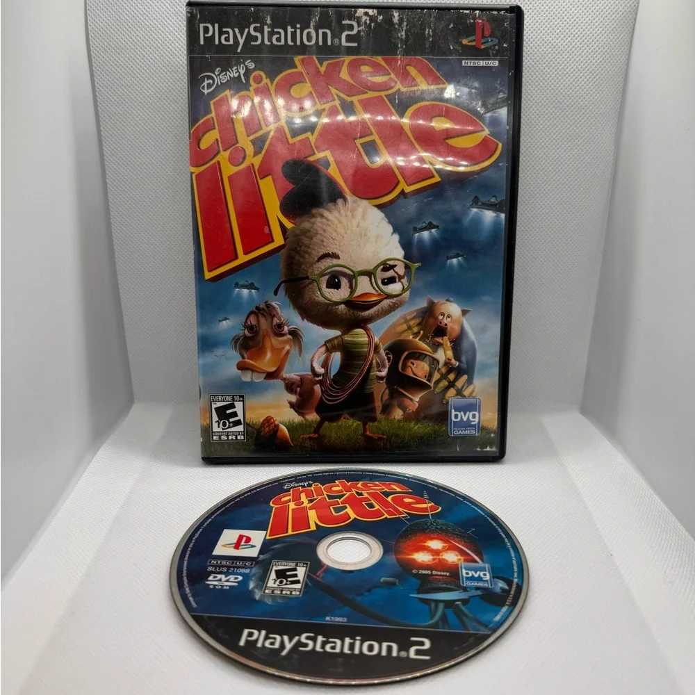 Chicken Little PS2 PlayStation 2 NO MANUAL